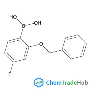 [2-(Benzyloxy)-4-fluorophenyl]boronic acid