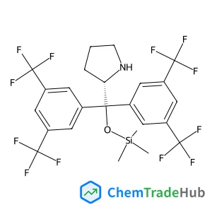 (2S)-2-{Bis[3,5-bis(trifluoromethyl)phenyl][(trimethylsilyl)oxy]methyl}pyrrolidine