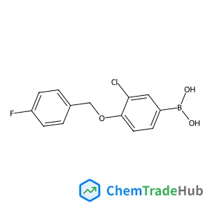 {3-Chloro-4-[(4-fluorobenzyl)oxy]phenyl}boronic acid