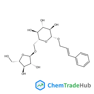 (2E)-3-Phenyl-2-propen-1-yl 6-O-alpha-L-arabinofuranosyl-beta-D-glucopyranoside