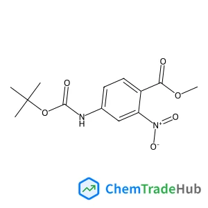 Methyl 4-({[(2-methyl-2-propanyl)oxy]carbonyl}amino)-2-nitrobenzoate