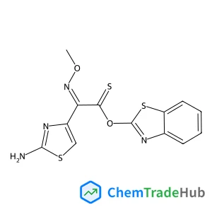 O-1,3-Benzothiazol-2-yl (2Z)-(2-amino-1,3-thiazol-4-yl)(methoxyimino)ethanethioate