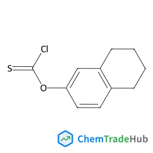 O-(5,6,7,8-Tetrahydro-2-naphthalenyl) carbonochloridothioate