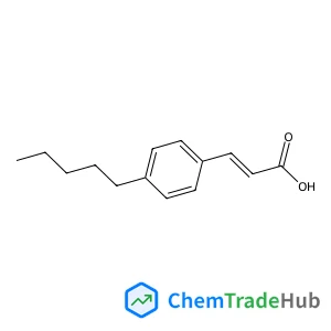 (2E)-3-(4-pentylphenyl)prop-2-enoic Acid