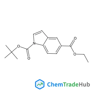 5-Ethyl 1-(2-methyl-2-propanyl) 1H-indole-1,5-dicarboxylate