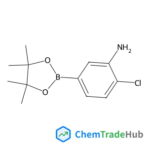 2-Chloro-5-(4,4,5,5-tetramethyl-1,3,2-dioxaborolan-2-yl)aniline
