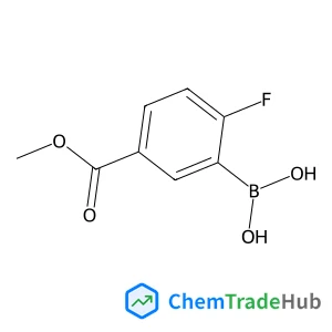 [2-Fluoro-5-(methoxycarbonyl)phenyl]boronic acid