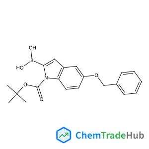 5-Benzyloxy-1-boc-indole-2-boronic acid