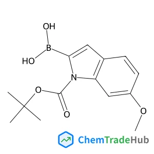 (1-(tert-Butoxycarbonyl)-6-methoxy-1H-indol-2-yl)boronic acid