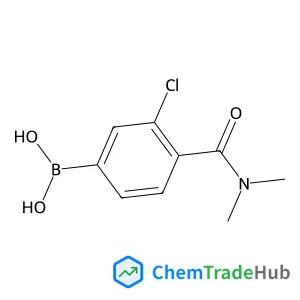 (3-Chloro-4-(dimethylcarbamoyl)phenyl)boronic acid