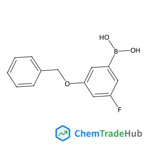 (3-BENZYLOXY-5-FLUORO) BENZENEBORONIC ACID