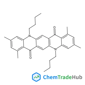 5,12-Dibutyl-1,3,8,10-tetramethyl-5,12-dihydroquinolino[2,3-b]acridine-7,14-dione