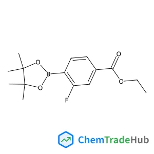 Ethyl 3-fluoro-4-(4,4,5,5-tetramethyl-1,3,2-dioxaborolan-2-yl)benzoate