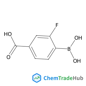 4-(Dihydroxyboryl)-3-fluorobenzoic acid