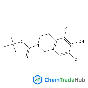 2-Methyl-2-propanyl 5,7-dichloro-6-hydroxy-3,4-dihydro-2(1H)-isoquinolinecarboxylate