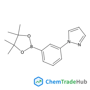 1-[3-(4,4,5,5-Tetramethyl-1,3,2-dioxaborolan-2-yl)phenyl]-1H-pyrazole