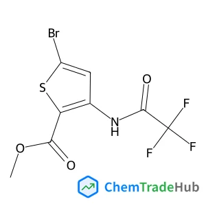 Methyl 5-bromo-3-[(trifluoroacetyl)amino]-2-thiophenecarboxylate