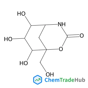 6,7,8-Trihydroxy-1-(hydroxymethyl)-2-oxa-4-azabicyclo[3.3.1]nonan-3-one