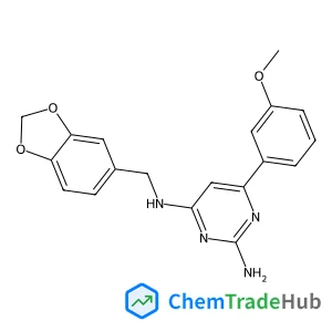 N~4~-(1,3-Benzodioxol-5-ylmethyl)-6-(3-methoxyphenyl)-2,4-pyrimidinediamine