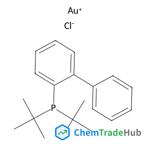 2-Biphenylyl[bis(2-methyl-2-propanyl)]phosphine - chlorogold (1:1)