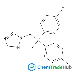 1-{[Bis(4-fluorophenyl)(methyl)silyl]methyl}-1H-1,2,4-triazole