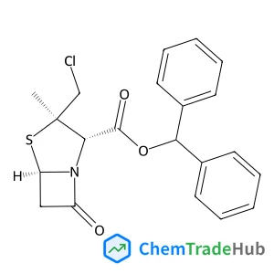 Diphenylmethyl (2S,3R,5R)-3-(chloromethyl)-3-methyl-7-oxo-4-thia-1-azabicyclo[3.2.0]heptane-2-carboxylate