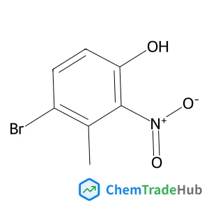 4-Bromo-3-methyl-2-nitrophenol