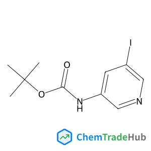 2-Methyl-2-propanyl (5-iodo-3-pyridinyl)carbamate