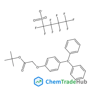 (4-{2-[(2-Methyl-2-propanyl)oxy]-2-oxoethoxy}phenyl)(diphenyl)sulfonium 1,1,2,2,3,3,4,4,4-nonafluoro-1-butanesulfonate