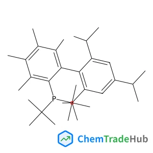 Bis(2-methyl-2-propanyl)(2',4',6'-triisopropyl-3,4,5,6-tetramethyl-2-biphenylyl)phosphine