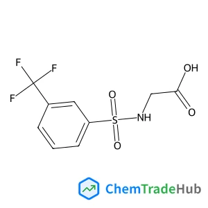 (([3-(TRIFLUOROMETHYL)PHENYL]SULFONYL)AMINO)ACETICACID