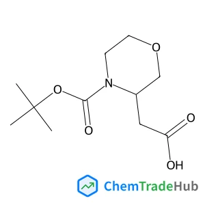 (4-{[(2-Methyl-2-propanyl)oxy]carbonyl}-3-morpholinyl)acetic acid