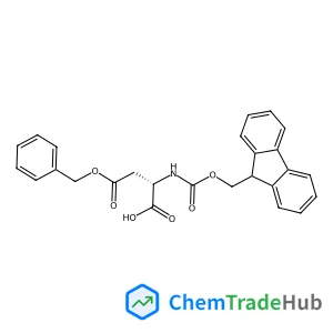 (2S)-4-(Benzyloxy)-2-{[(9H-fluoren-9-ylmethoxy)carbonyl]amino}-4-oxobutanoic acid