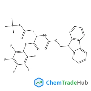 4-(2-Methyl-2-propanyl) 1-(pentafluorophenyl) N-[(9H-fluoren-9-ylmethoxy)carbonyl]-L-aspartate