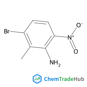 3-Bromo-2-methyl-6-nitroaniline structure