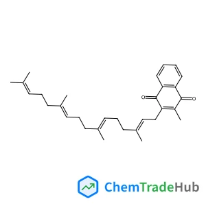 2-Methyl-3-[(2E,6E,10E)-3,7,11,15-tetramethyl-2,6,10,14-hexadecatetraen-1-yl]-1,4-naphthoquinone
