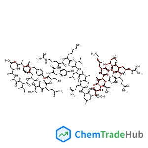 L-tyrosyl-D-alanyl-L-alpha-aspartyl-L-alanyl-L-isoleucyl-L-phenylalanyl-L-threonyl-L-glutaminyl-L-seryl-L-tyrosyl-L-arginyl-L-lysyl-L-valyl-L-leucyl-L-alanyl-L-glutaminyl-L-leucyl-L-seryl-L-alanyl-L-arginyl-L-lysyl-L-leucyl-L-leucyl-L-glutaminyl-L-alpha-aspartyl-L-isoleucyl-L-leucyl-L-seryl-L-argininamide L-tyrosyl-D-alanyl-L-alpha-aspartyl-L-alanyl-L-isoleucyl-L-phenylalanyl-L-threonyl-L-glutaminyl-L-seryl-L-tyrosyl-L-arginyl-L-lysyl-L-valyl-L-leucyl-L-alanyl-L-glutaminyl-L-leucyl-L-seryl-L-alanyl-L-arginyl-L-lysyl-L-leucyl-L-leucyl-L-glutaminyl-L-alpha-aspartyl-L-isoleucyl-L-leucyl-L-seryl-L-argininamide