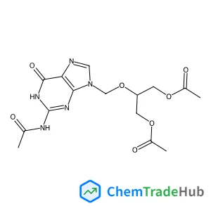 2-[(2-Acetamido-6-oxo-1,6-dihydro-9H-purin-9-yl)methoxy]-1,3-propanediyl diacetate