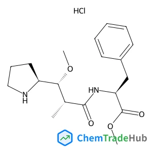 (S)-methyl 2-((2R,3R)-3-methoxy-2-methyl-3-((S)-pyrrolidin-2-yl)propanamido)-3-phenylpropanoate hydrochloride
