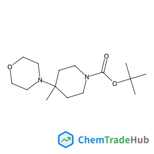 2-Methyl-2-propanyl 4-methyl-4-(4-morpholinyl)-1-piperidinecarboxylate