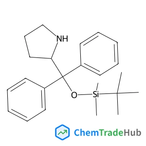(S)-2-(((tert-Butyldimethylsilyl)oxy)diphenylmethyl)pyrrolidine