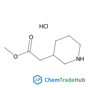 Methyl (3R)-3-piperidinylacetate hydrochloride (1:1)