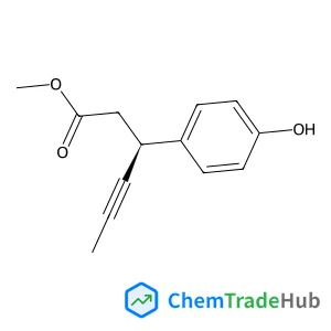 Methyl (3S)-3-(4-hydroxyphenyl)-4-hexynoate