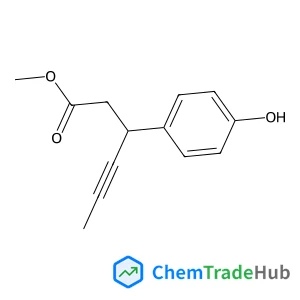 Methyl 3-(4-hydroxyphenyl)-4-hexynoate
