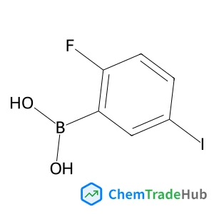 (2-Fluoro-5-iodophenyl)boronic acid