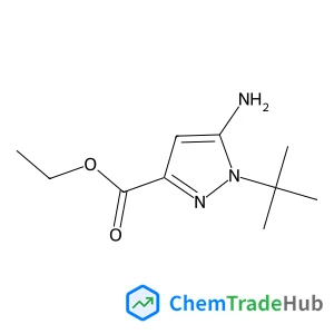 Ethyl 5-amino-1-(2-methyl-2-propanyl)-1H-pyrazole-3-carboxylate