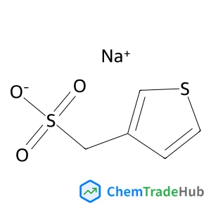 Sodium 3-thienylmethanesulfonate structure