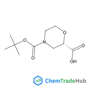 (2S)-4-{[(2-Methyl-2-propanyl)oxy]carbonyl}-2-morpholinecarboxylic acid