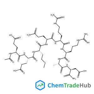 (3S,6S,9S,12S,15S,18S,21S,24S)-24-Acetamido-15-(3-amino-3-oxopropyl)-3-carbamoyl-21-(2-carboxyethyl)-9,12-bis(3-guanidinopropyl)-6-methyl-18-(2-(methylthio)ethyl)-5,8,11,14,17,20,23-heptaoxo-4,7,10,13,16,19,22-heptaazaheptacosane-1,27-dioic acid
