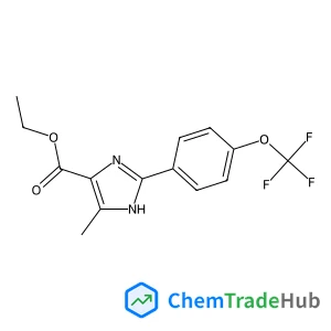 Ethyl 4-methyl-2-[4-(trifluoromethoxy)phenyl]-1H-imidazole-5-carboxylate